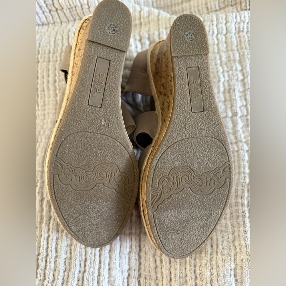 a.n.a Tan Espadrilles with Wide Straps - Picture 3 of 6